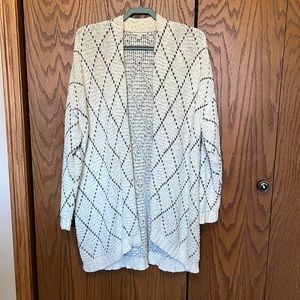 Eileen Fisher Organic Cotton Kimono Cardigan Sweater